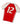 Danmark Hemmatröja 1984/86 - Vilfort 12 (M) Matchworn - retrofotbollströja