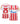 Röda Stjärnan Hemmatröja 2022/23 - Erakovic 25 (L) Matchworn - retrofotbollströja