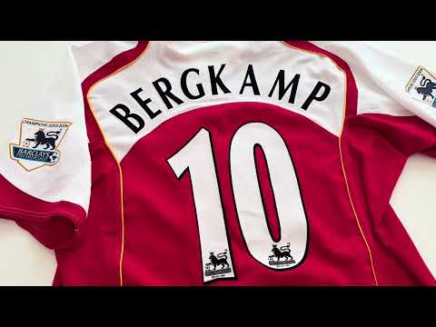 Arsenal Hemmatröja 2004/05 - Bergkamp (XL)