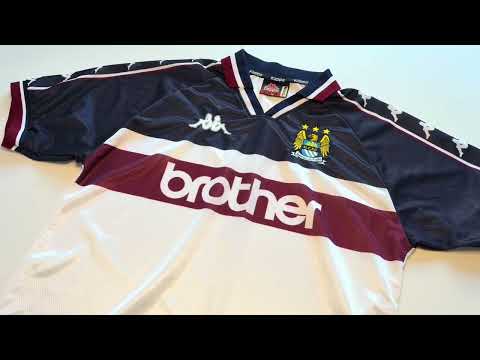 Manchester City Bortatröja 1997/98 (XL)