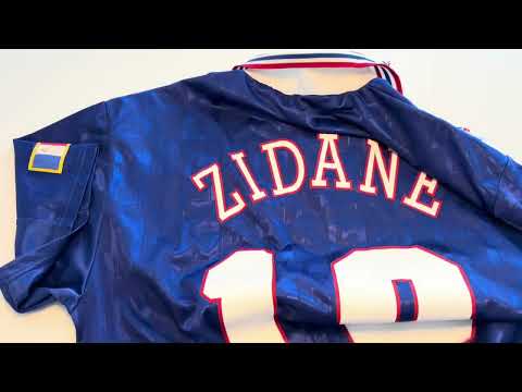 Frankrike Hemmatröja 1996/97 - Zidane (XL)